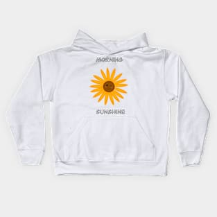 morning sunshine sunflower Kids Hoodie